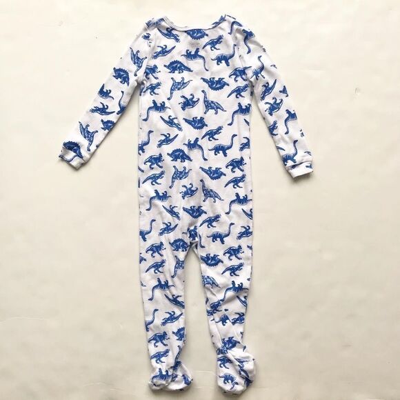 Joe Fresh footed dinosaur pyjamas EUC 18-24 months - Picture 5 of 5